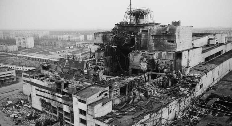 Explosão de Chernobyl, Ucrânia - 1986